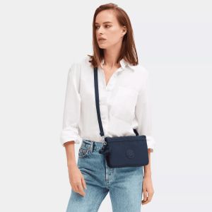 Petit sac bandoulière Riri 24 cm Blue Bleu 2