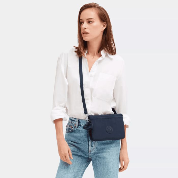 Petit sac bandoulière Riri 24 cm Blue Bleu 2