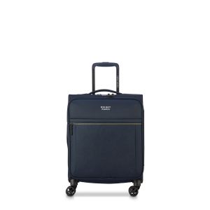 Valise cabine souple Brochant 3 Slim 55 cm Bleu marine