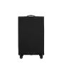 Valise souple Litebeam Extensible 77 cm Black