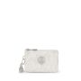 Petit porte-monnaie Creativity S Palm Beige Jacquard