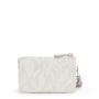Petit porte-monnaie Creativity S Palm Beige Jacquard