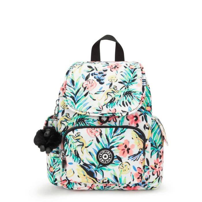 Petit sac à dos City Pack Mini 29 cm Cocktail Floral