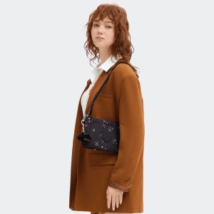 Petit sac bandoulière Riri 24 cm Night Flower