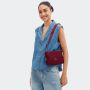 Petit sac bandoulière Riri 24 cm Maroon Tile Jacquard
