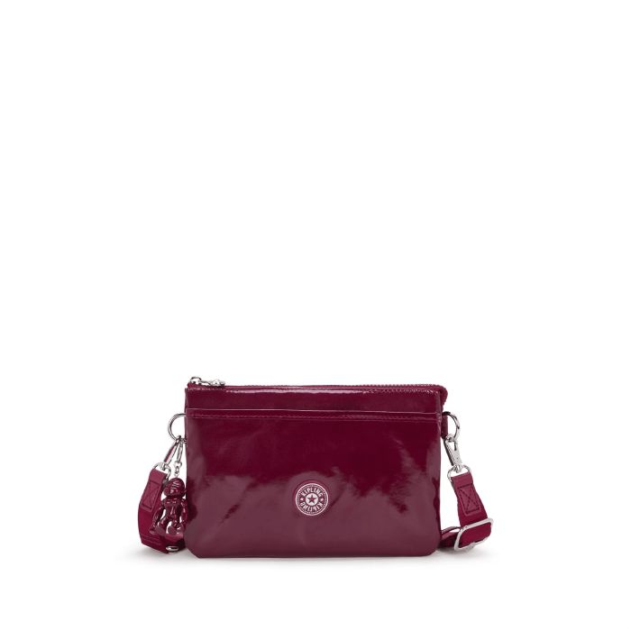 Petit sac bandoulière Riri 24 cm High Gloss Wine