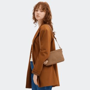 Petit sac bandoulière Riri 24 cm Early Tan