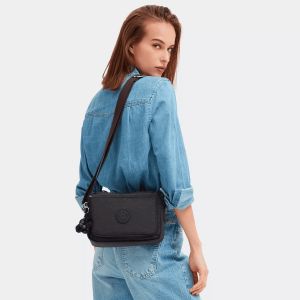 Sac bandoulière Abanu M 24cm Black Noir