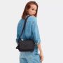 Sac bandoulière Abanu M 24cm Black Noir