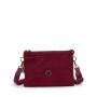 Petit sac bandoulière Riri L 27 cm Maroon Tile Jacquard