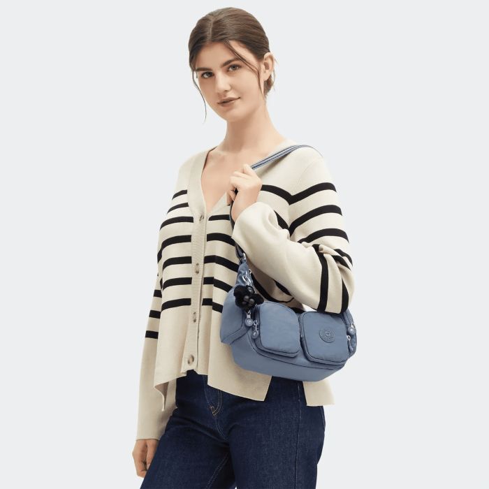 Sac bandoulière Rikka S 27 cm Blue Stone