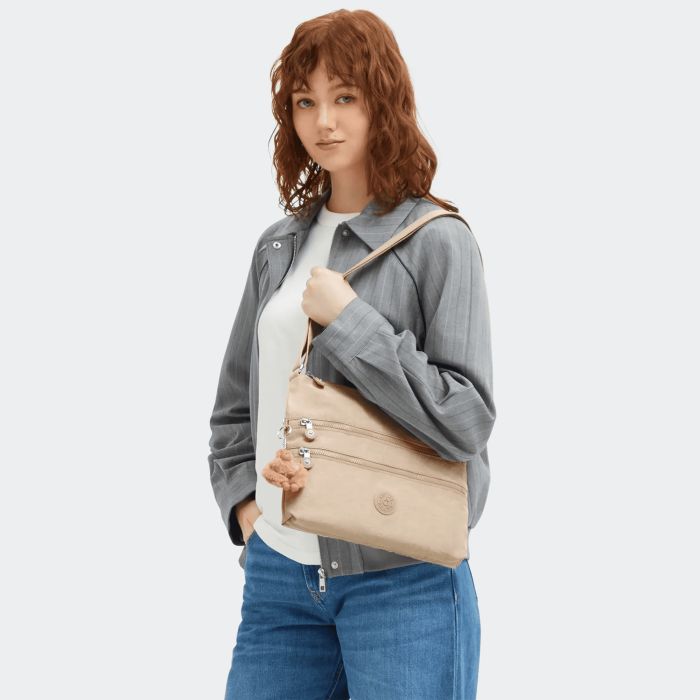 Sac bandoulière Alvar 33 cm Sparkled Beige