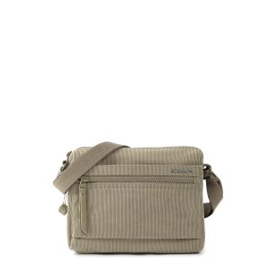 Sac bandoulière Eye 22 cm Corduroy string beige