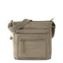 Sac bandoulière Orva 25,5 cm Corduroy string beige