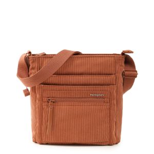 Sac bandoulière Orva 25,5 cm Corduroy redwood burl