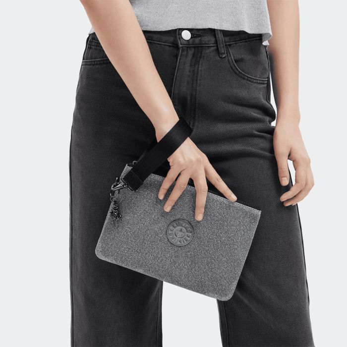 Pochette Fancy 25 cm Going Out Silver