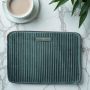 Housse ordinateur 13" 33 cm Velours Vert