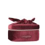 Vanity 17 cm Velours Bordeaux