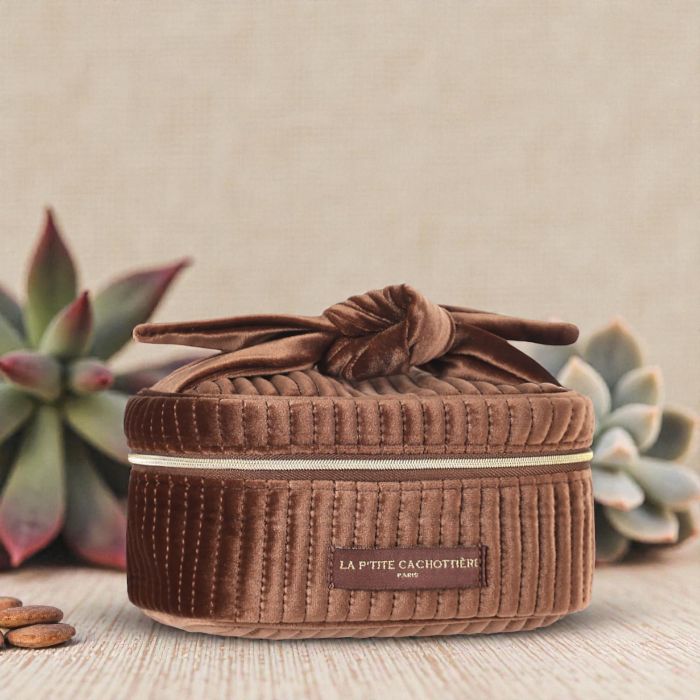 Vanity 17 cm Velours Marron