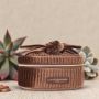 Vanity 17 cm Velours Marron