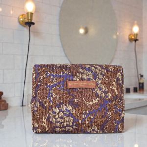 Grande trousse de maquillage Marron Multicolore