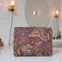 Grande trousse de maquillage Marron Multicolore