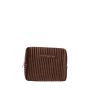 Trousse de toilette 18 cm Velours Marron