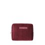Trousse de toilette 18 cm Velours Bordeaux