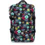 Sac à dos cabine convertible Travelpack 17 pouces NBA Team Pattern