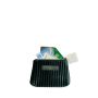 Porte monnaie 14,5 cm Velours Vert