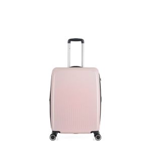 Valise cabine rigide 379 Extensible 55 cm Rose saumon