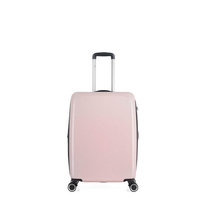 Valise cabine rigide 379 Extensible 55 cm Rose saumon