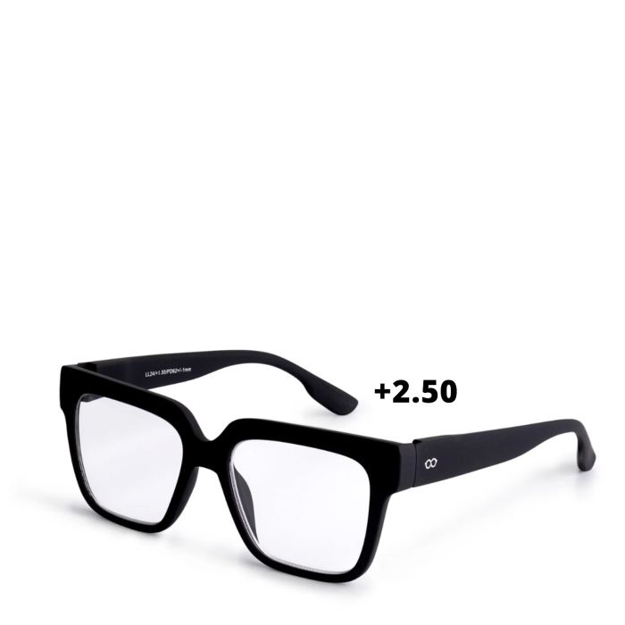 Lunettes de lecture MAX +2.50 anti-rayures Black