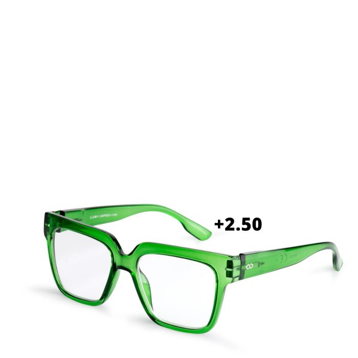 Lunettes de lecture MAX +2.50 anti-rayures Emerald green