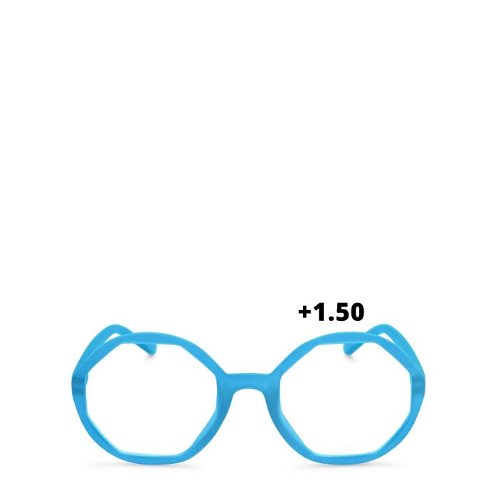 Lunettes de lecture Lolita +1.50 anti-rayures Neon blue