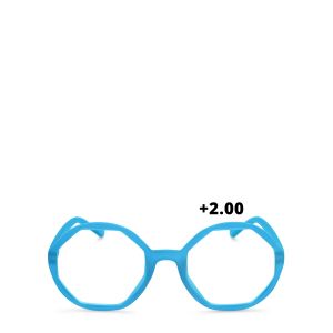 Lunettes de lecture Lolita +2.00 anti-rayures Neon blue