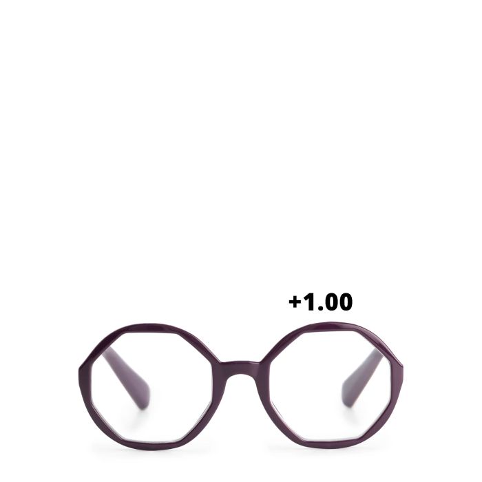 Lunettes de lecture Lolita +1.00 anti-rayures Purple plum