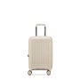 Valise cabine rigide Lutece Extensible 55 cm Beige