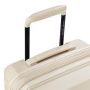 Valise cabine rigide Lutece Extensible 55 cm Beige