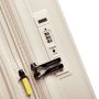 Valise cabine rigide Lutece Extensible 55 cm Beige