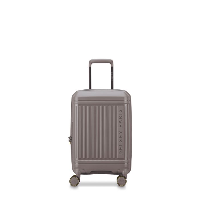 Valise cabine rigide Lutece Extensible 55 cm Marron