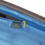 Valise cabine rigide Lutece Extensible 55 cm Marron