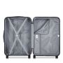Valise rigide Comete SE 76 cm Gris
