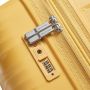 Valise rigide L Dune extensible 4 roues Jaune