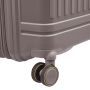 Valise rigide Lutece Extensible 76 cm Marron