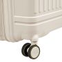 Valise rigide Lutece Extensible 81 cm Beige