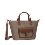 Sac cabas Kiana 37 cm Taupe/Marron