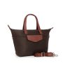 Sac cabas Pop 38 cm Marron Foncé