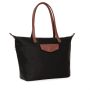 Sac cabas Pop 46 cm Noir/Marron Foncé