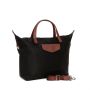 Sac cabas Pop 46 cm Noir/Marron Foncé
